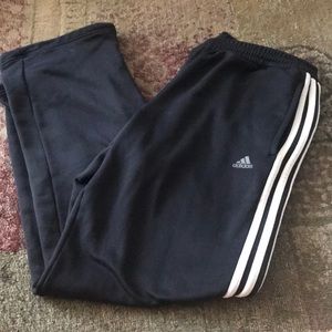 A pair of men’s adidas sweatpants